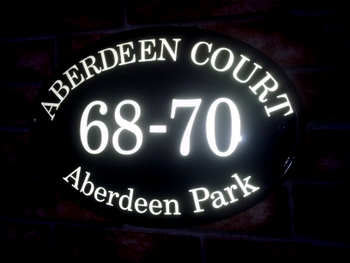 Reflective House Signs